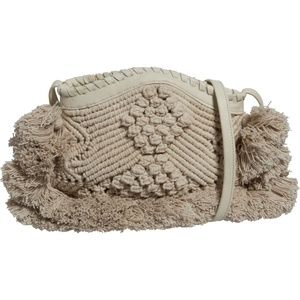NEW Cleobella Handwoven Macrame Crossbody Bag